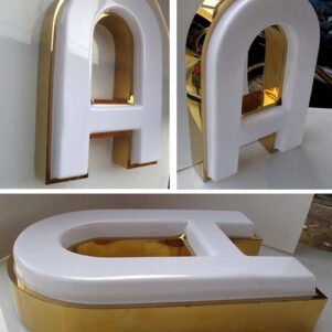 Biển quảng cáo chữ nổi mica