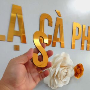 Biển quảng cáo Alu chữ nổi